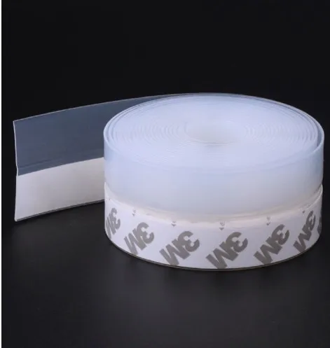 Клейкая силиконовая резиновая уплотнительная лента уплотнитель для ДНА двери и