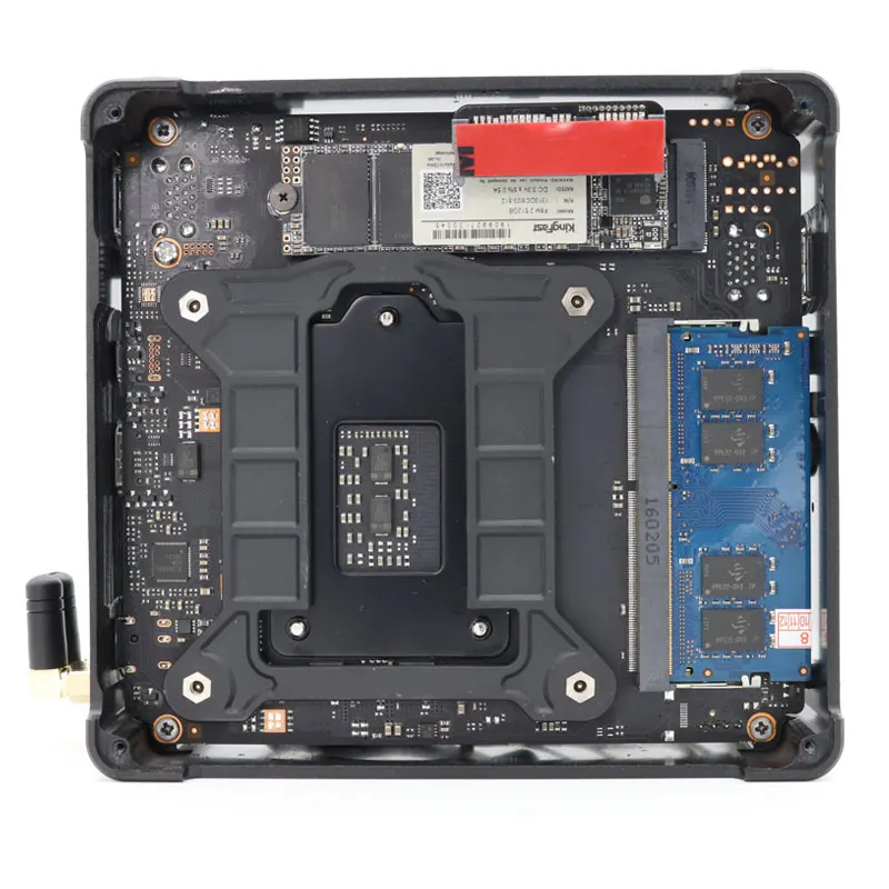 Мини-ПК Windows 10 процессор Intel Core i7 8750H 8 ГБ/128 Гб SSD поддерживает 2 5 ''HDD &amp SSD/4 K/HDMI