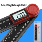 Цифровой Гониометр, угломер, 200 мм