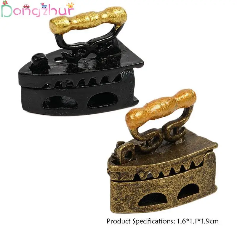 Милый миниатюрный кукольный домик в масштабе 1:12 инструмент для чугунной одежды