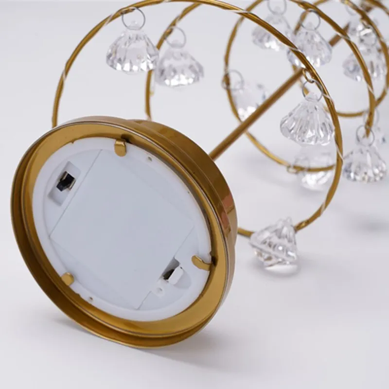 

Modern Table Lamp Christmas Tree for Home LED Indoor Decor Birthday Gift Light Fixtures Battery Operated Crystal Desk Lamp