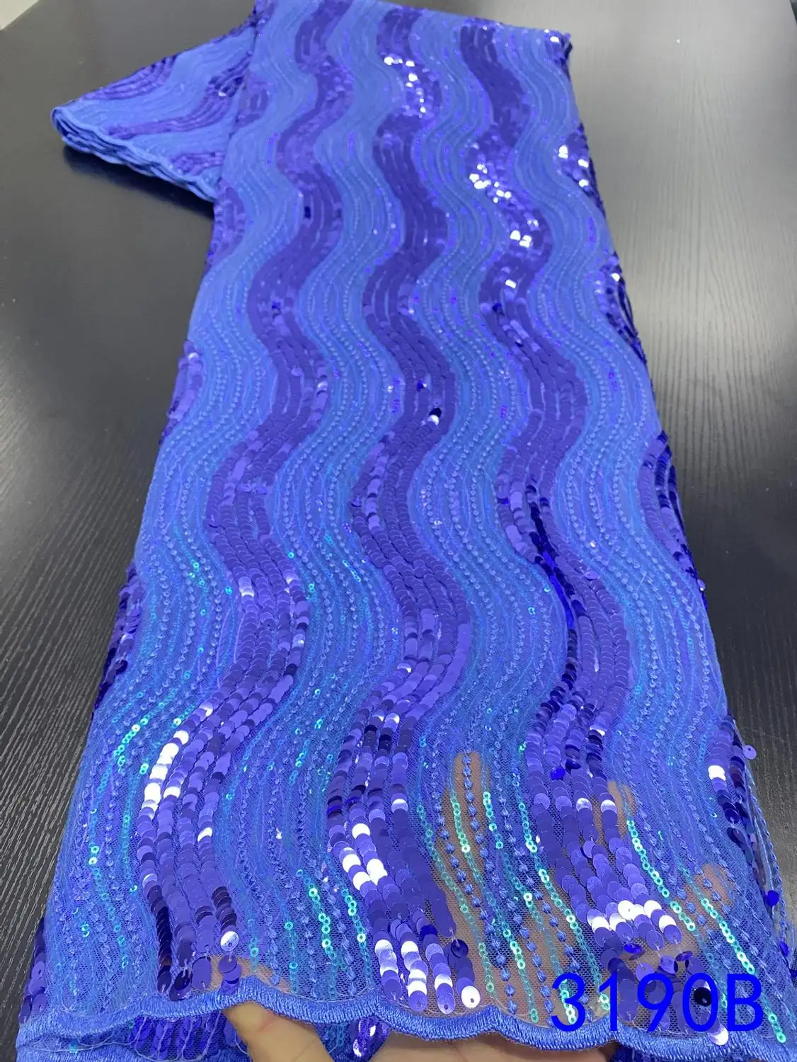 NIAI африканская кружевная ткань 2020 Высококачественная с блестками и вышивкой