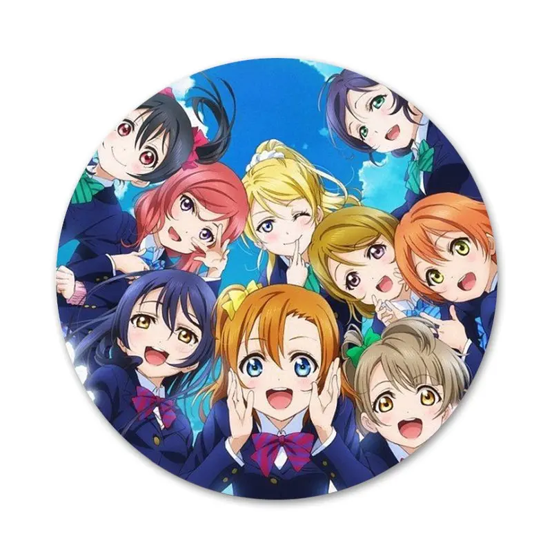 Значок для школьного знака Love live Значки дневника значки украшения броши