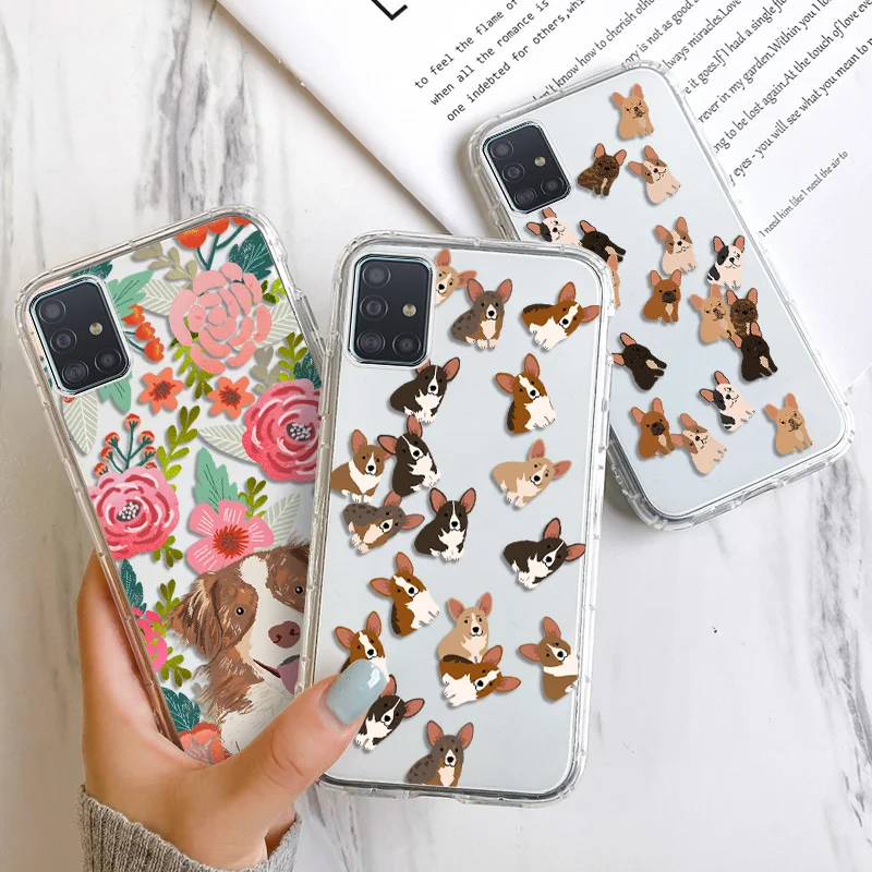 

Case for Samsung A51 Case Samsung A52 A72 A32 A71 A12 A21S A02 Funda Galaxy S20 FE S21 Plus Ultra Soft Tpu Airbag Painted Cover