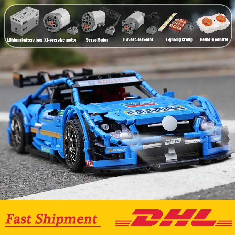 Высокотехнологичный спортивный гоночный автомобиль MOULD KING Super C63 силовые