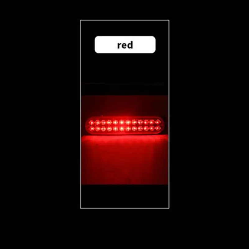 72W Truck 12-24v Side Body Warning Light 24LED Ultra-thin Strobe Car Flash Accessories Signal Lamp |