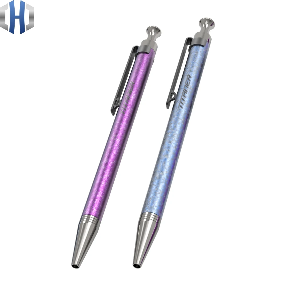 

Pure Titanium Alloy Signature Pen Ballpoint Pen Student Pen Creative Cute Simple Female Pen Gift Pen