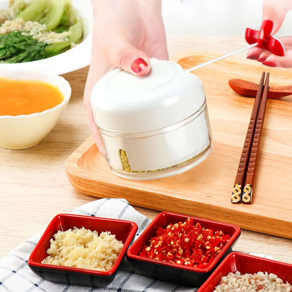 

Creative Meat Grinder Stainless Steel Manual Ginger Herbs Chopper Mincer Mixer Vegetable Fruit Blender for Home Kitchen