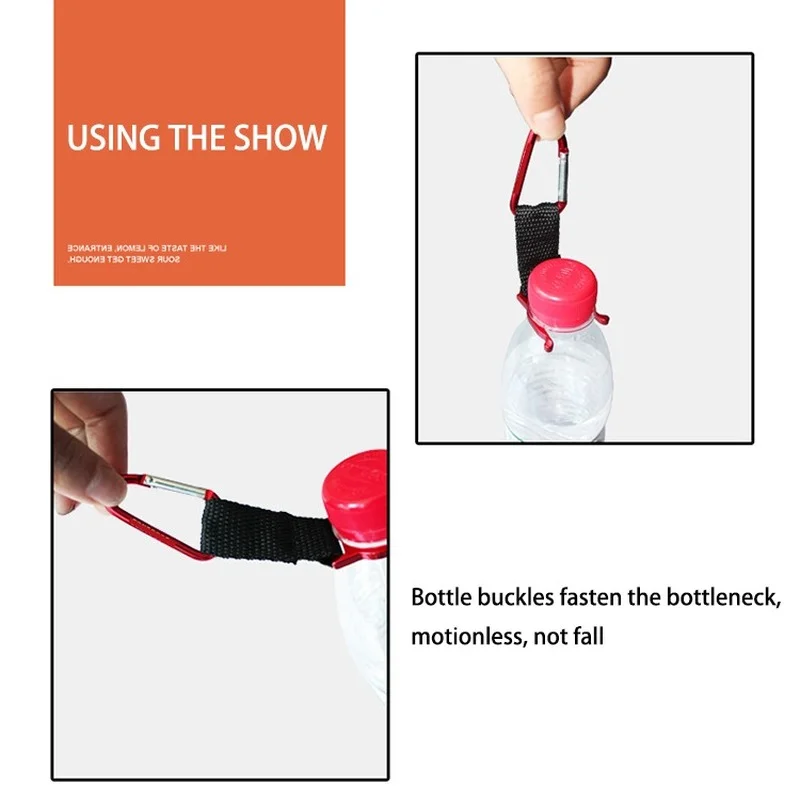 10 шт. алюминиевый карабин для бутылки с водой | Спорт и развлечения