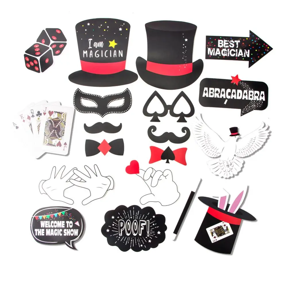 Волшебные украшения для дня рождения реквизит детской Фотокабины на день Я один