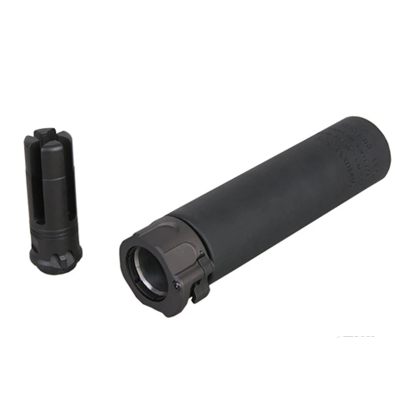 

Tactical FA556 Mini/212 QD Sound Suppressor 14mm CCW SOCM Quick Detach Barrel-Extension Airsoft AR15 Hunting Airsoft Toy Gear