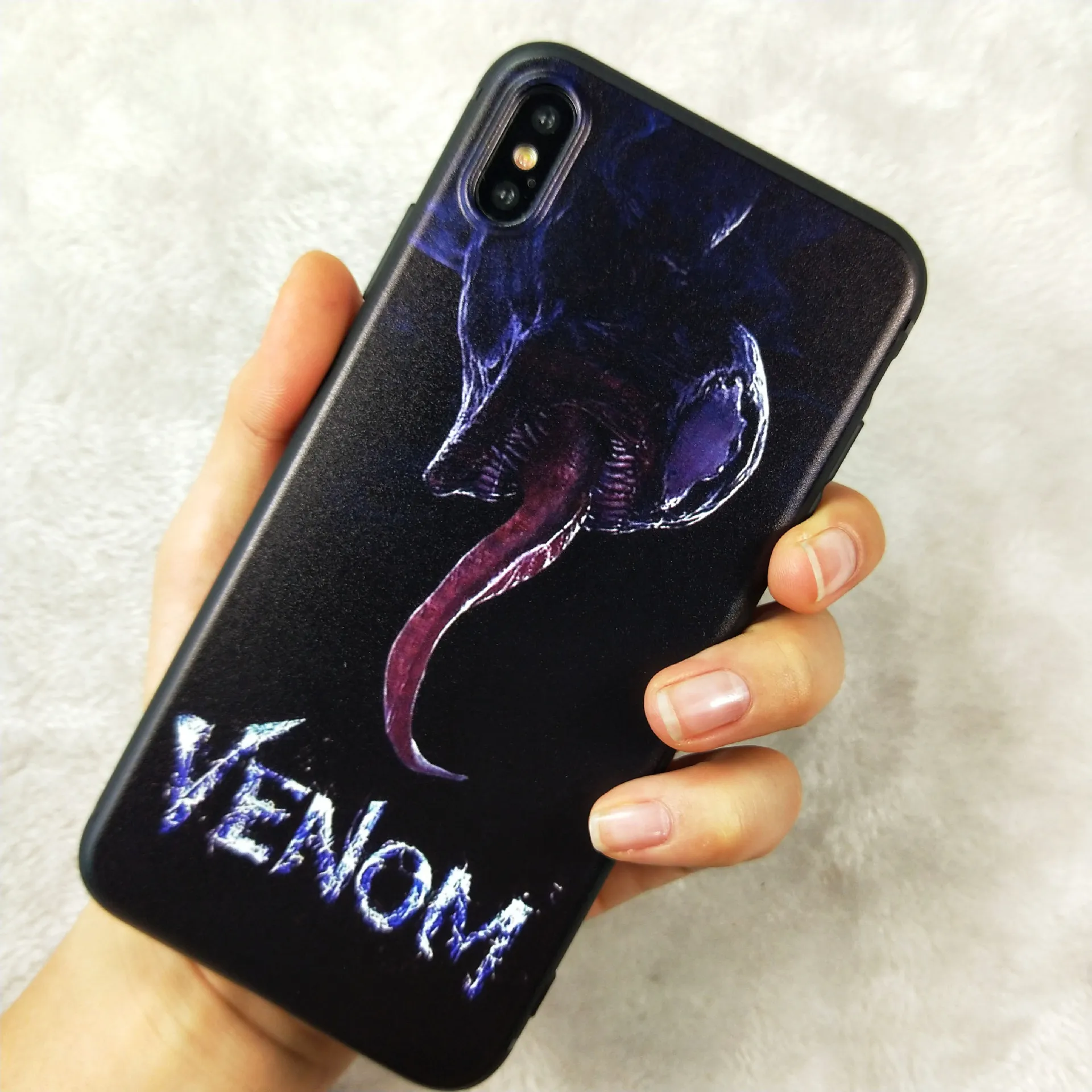 

Marvel for iPhone 6/6s/ 6Plus 7/8/ Plus X/XS/XR/XS Max 11/11 Pro / 11Pro Max Frosted Phone Case