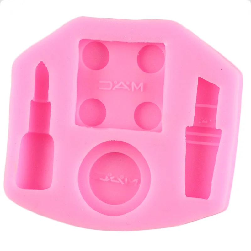Инструменты для макияжа кисть силиконовые формы в форме сердца помады духов