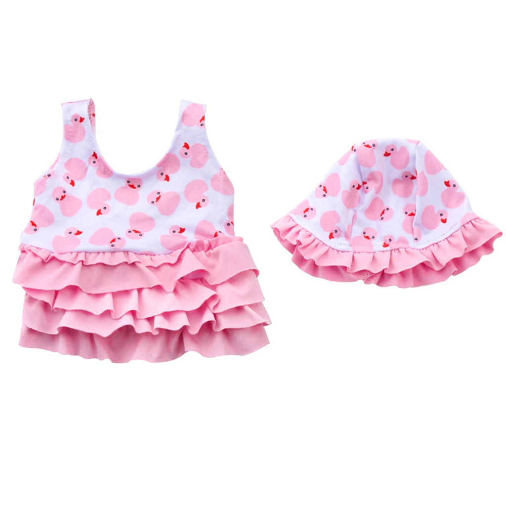 Аксессуары для одежды американской куклы 18 дюймов купальник головной убор