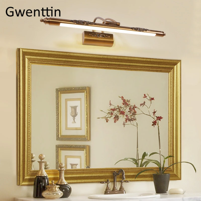 

Modern Mirror Light Wall Lamp for Bathroom Decor Waterproof Wall Sconce LED Lighting Fixtures Bedroom Lamp Nordic Loft Luminaire