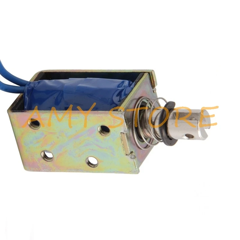 12V 24V удерживайте/выпуск 3-5 мм ход 0 62 кг силы каркас передвижной Электромагнит
