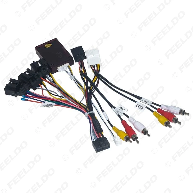 FEELDO стерео аудио 16PIN Android кабель питания адаптер для Chevrolet Captiva Epica CD/DVD