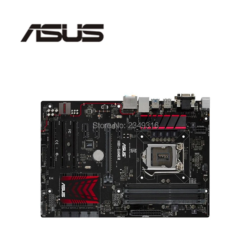 Разъем LGA1150 USB3.0 SATA3 для ASUS H81 GAMER оригинальный б/у настольный компьютер Intel