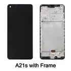 Оригинальный сенсорный экран для Samsung A217 A21s 2020, сменный ЖК-дисплей с рамкой, цена, сенсорный ЖК-дисплей для Samsung A217