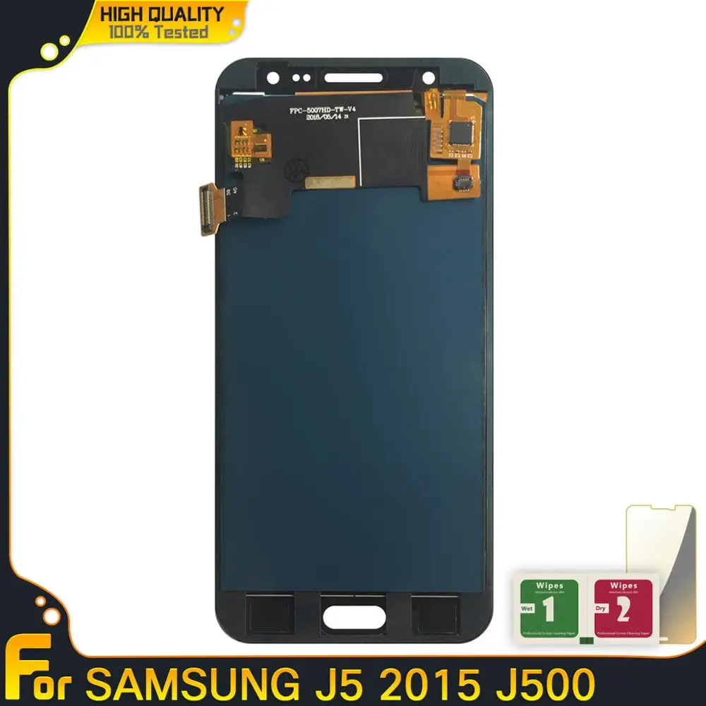 100% новый ЖК дисплей для Samsung GALAXY J5 2015 J500 J500F J500FN J500M J500H регулировка яркости
