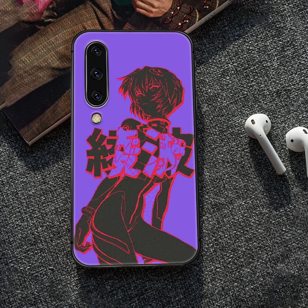 

Genesis Evangelion NGE EVA Phone Case Cover For Samsung Galaxy A10 A11 A20 E A21 A30 A40 A41 A50 A51 A70 A71 A81 S 4G 5G black