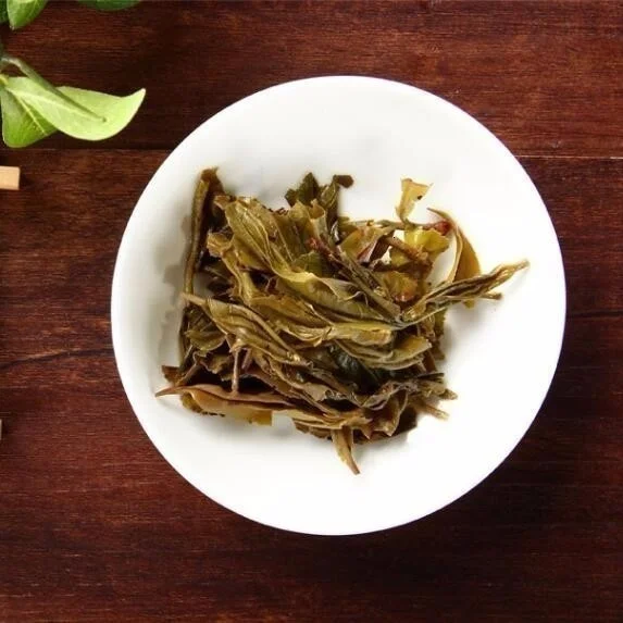 357 г Китайский чай Юньнань менхай цзиньшунхао сырой Пу эр Юнь Нань зеленый Менг