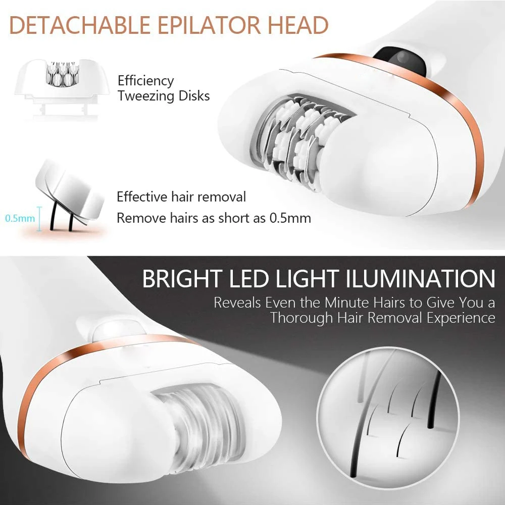 Электрическая Женская бритва и перезаряжаемая пилка для ног средство удаления