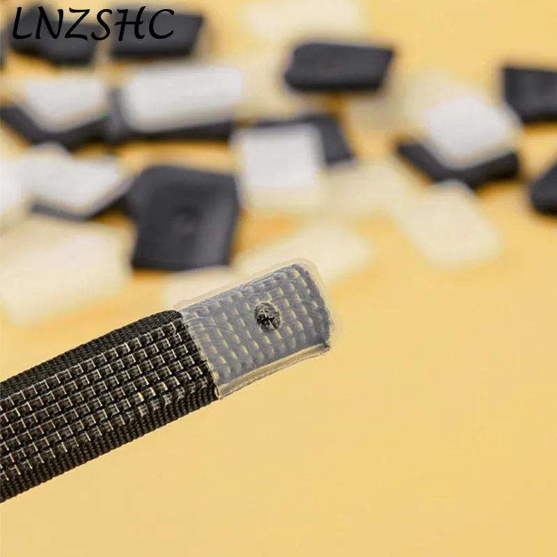 

50 PCS Silicone End Caps For Wedding Dress Polyester Plastic Boning Rubber Hat Set