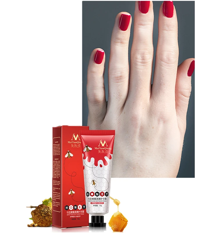 

Honey Milk Hydra Soft Hand Cream Lotions Serum Repair Nourish Hand Skin Care Anti Chapping Anti Aging Moisturiz Whitening Cream