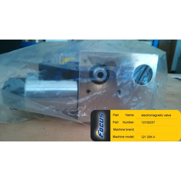 

Truck Spare Parts QY25K QY25K-I QY25K-II Electromagnetic Valve 10100257