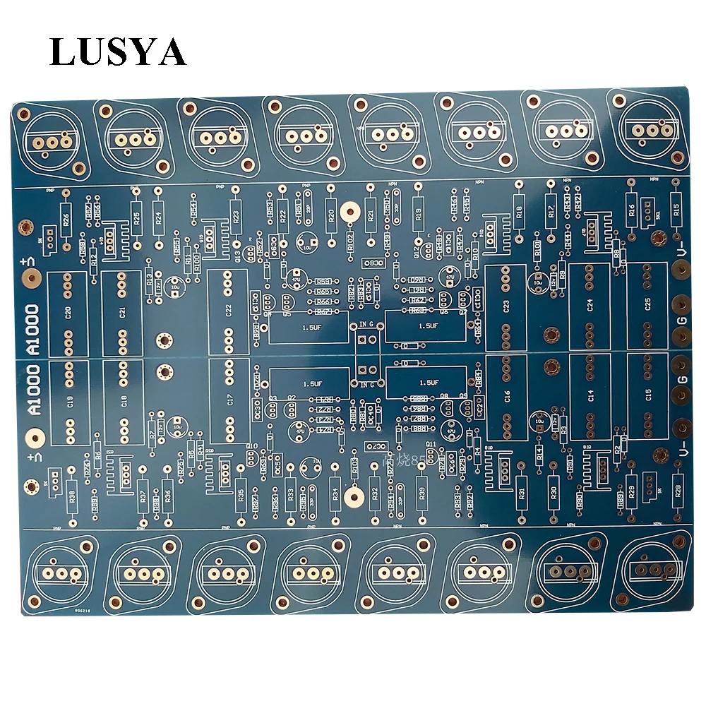 Lusya 2 шт. класс А печатная плата усилителя мощности эталонный музыкальный факс A1000
