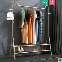 clothes rack floor to ceiling household indoor bedroom single pole dormitory with student clothes storage rack hanger