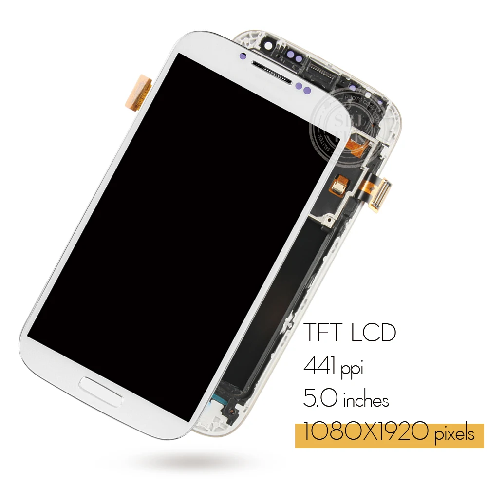5 0 ''Супер TFT LCD для SAMSUNG Galaxy S4 дисплей с рамкой GT i9505 i9500 i337 i9506 i9515 сенсорный экран