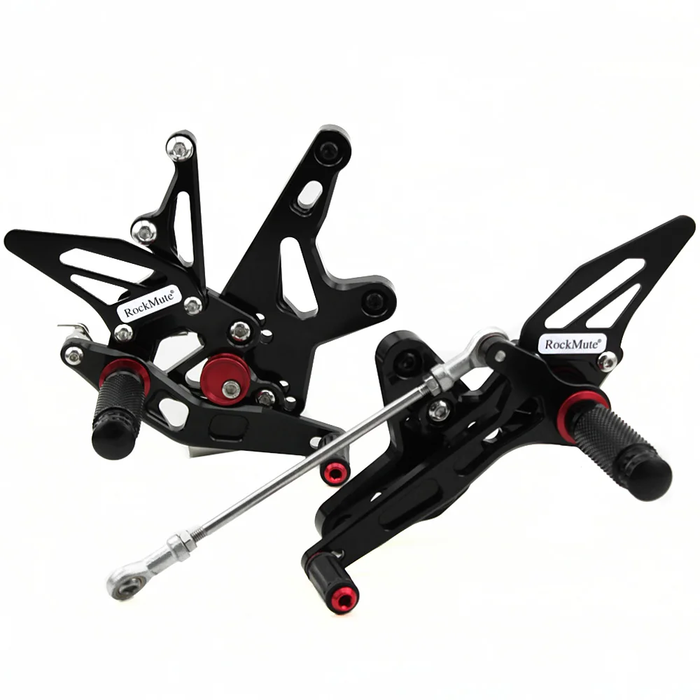 CNC алюминиевый мотоцикл регулируемый задний набор ножная педаль Подножка для