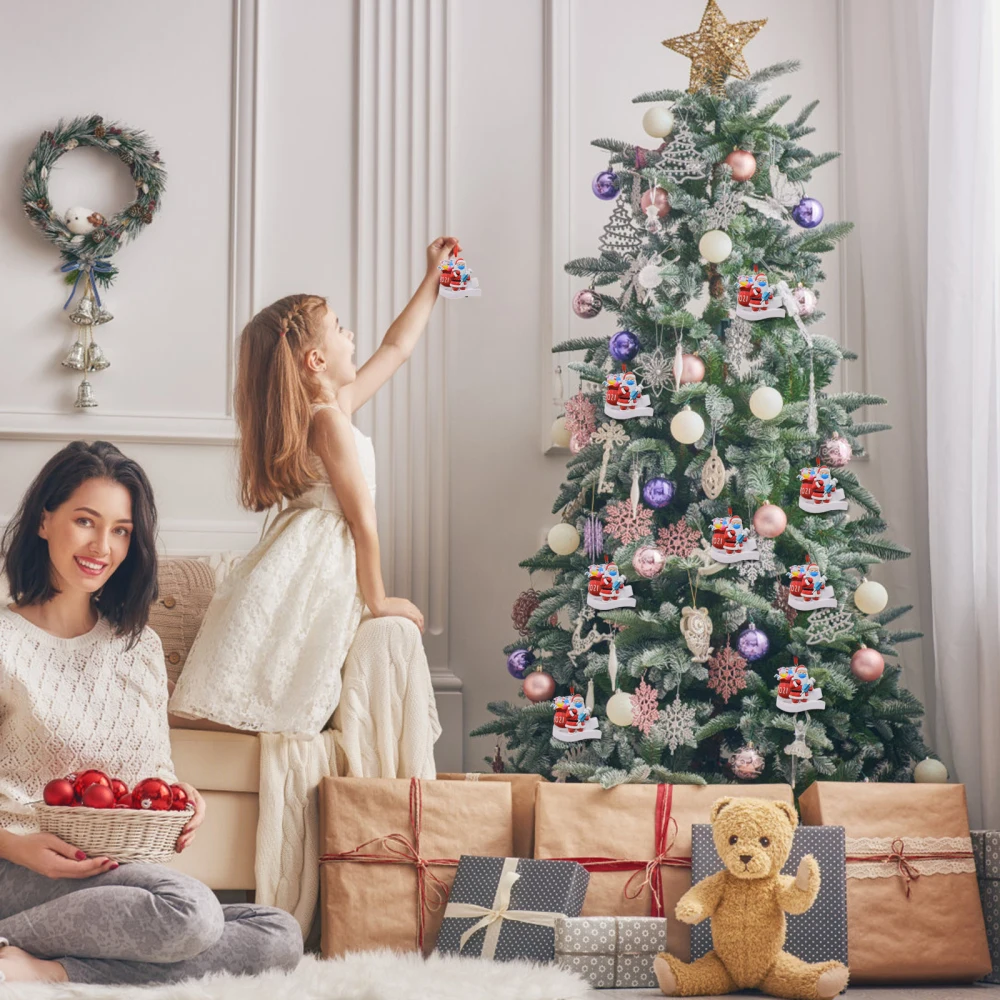 Подвеска Рождественское украшение милые украшения сани лось подарочные игрушки