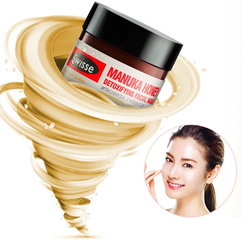Австралийская медовая детоксикационная маска для лица swise Manuka 70 г очищающая