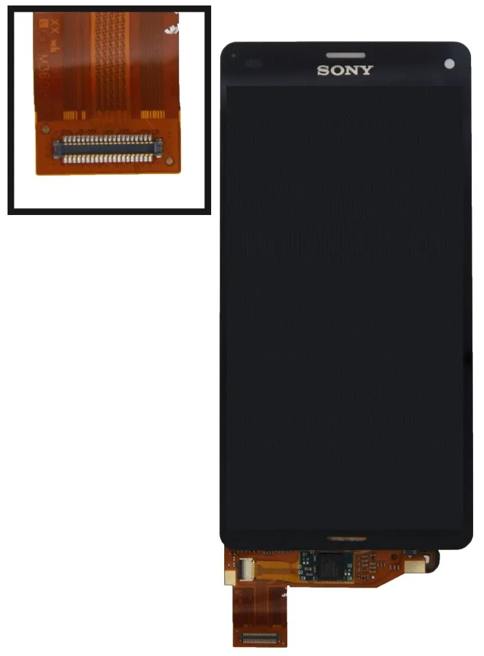 Display for Sony d5803 (Z3 compact) assembly with fingertip black screen phone touchscreen smart display | Мобильные телефоны и