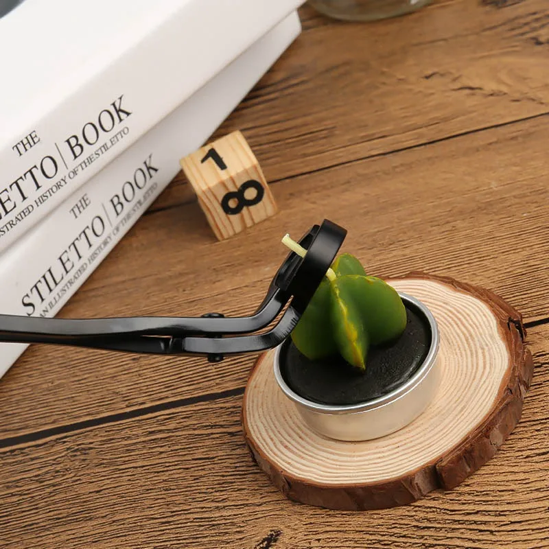 Для 17 см свечи из нержавеющей стали триммер для фитилей отделка масляной лампы