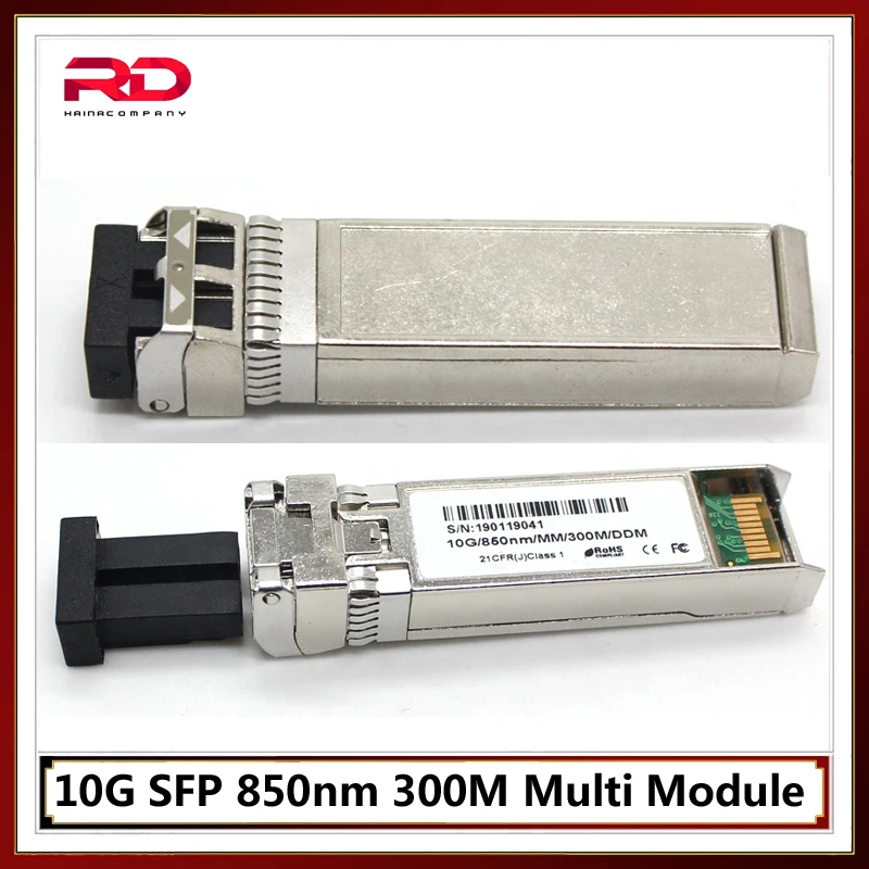 10G SFP модуль Multi mode 300SX DX 850nm 300M DDM оптический приемопередатчик LC соединитель