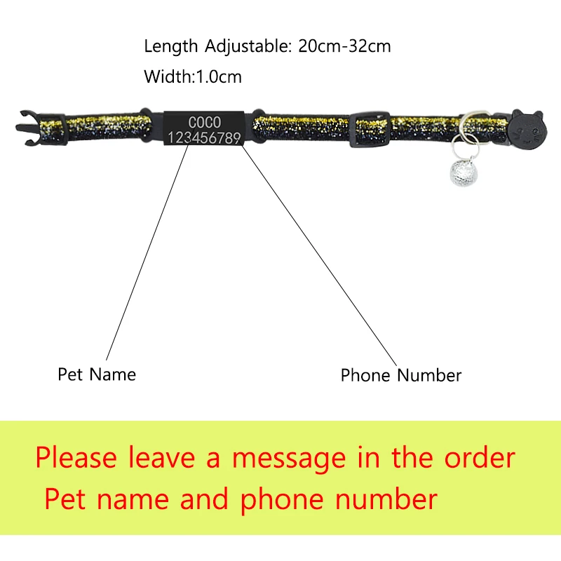 Именная табличка для кошки с индивидуальной гравировкой