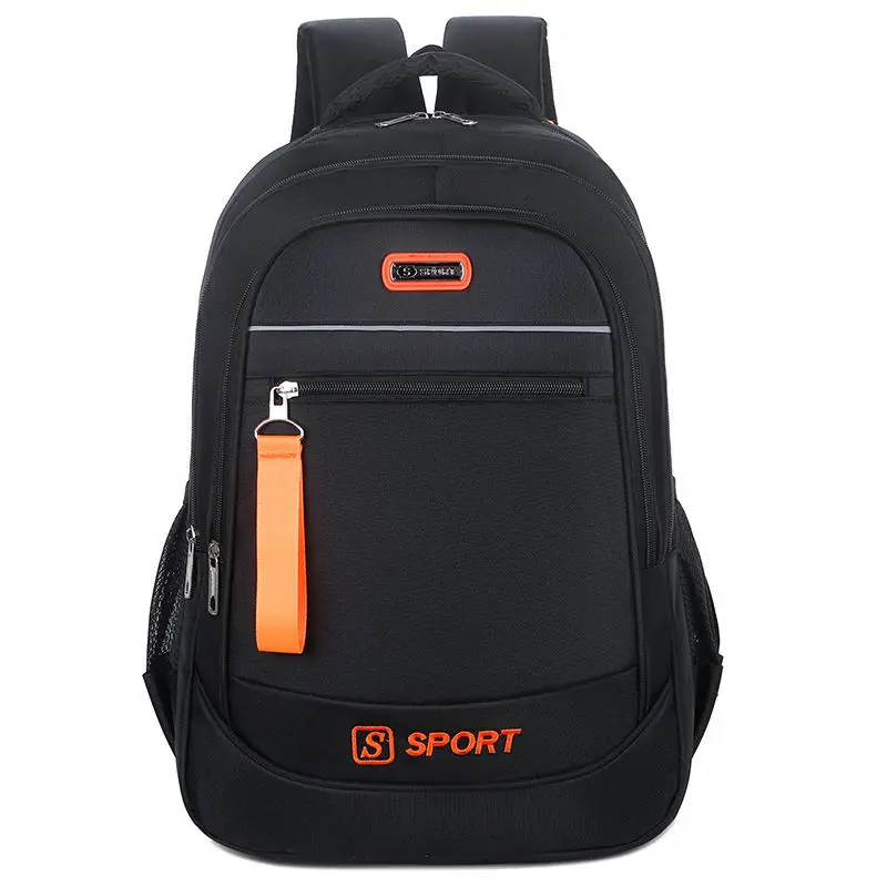 New Male Backpack Polyester Laptop Backpack Notebook Computer Bags High School College Students Outd