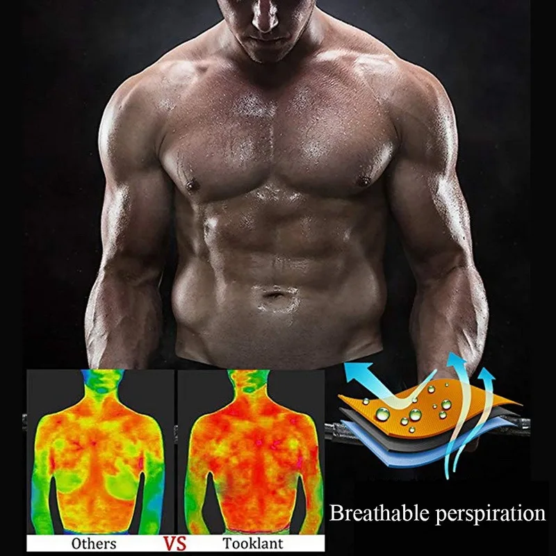 

Neoprene Sauna Vest For Men, Sweat Shirt Waist Trainer, Body Shaper Slimming Suit Weight Loss Body Shaping Vest With Zipper