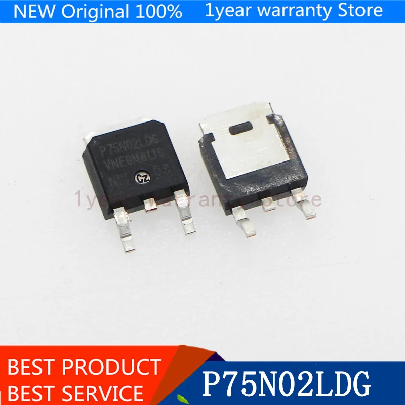 

{ New original } 10pcs/lot P75N02LDG P75N02 TO-252