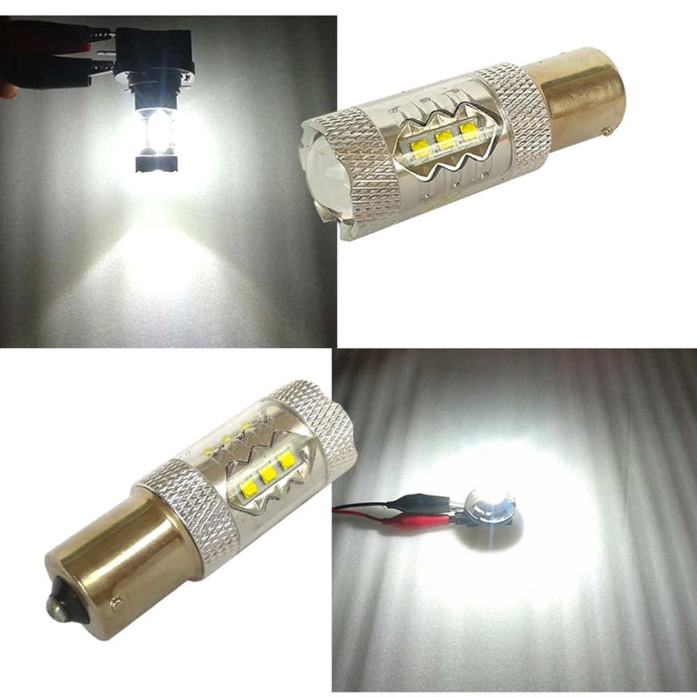 CNSUNNY светильник 1156/BA15S/P21W P21/5 Вт PY21W S25 Автомобильный светодиодный ing 80 тормозной