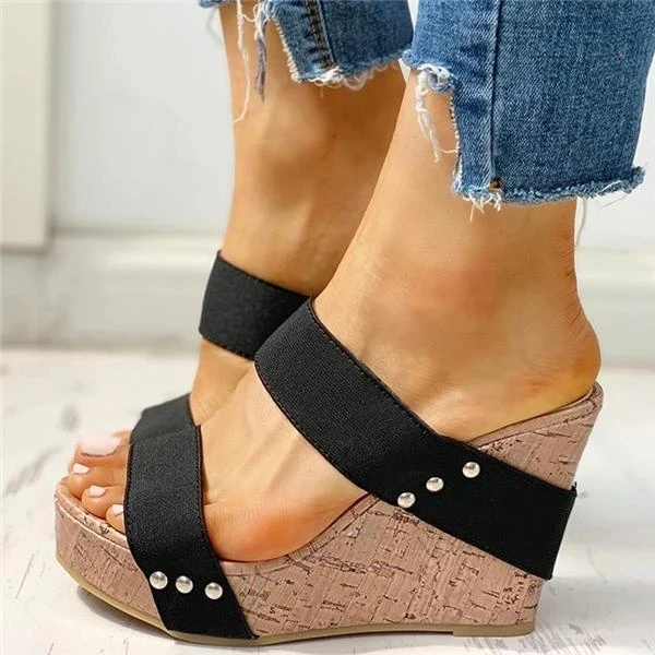 Большой Размеры Большие размеры 35-43 и выше женские туфли на танкетке Туфли