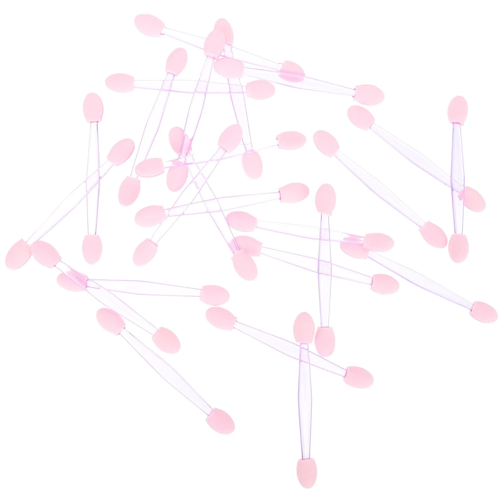 

100 шт. двухсторонняя кисть для теней, одноразовая Кисть для макияжа глаз, палка для теней