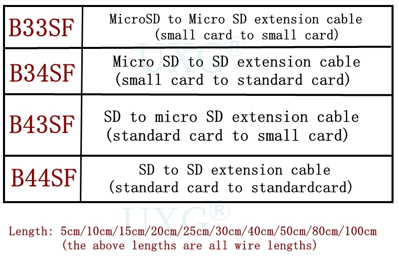 Комплект карт памяти Micro SD TF штекер на Женский удлинитель мягкий UHS2 UHS-III Гибкий