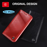 for iphone 11 pro max leather wallet case shockproof phone cover for iphoen xr xs max full protective flip cover cases luxury