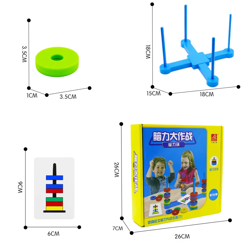 Магнитные игрушки подходящие вечерние настольные игры семейные карточки