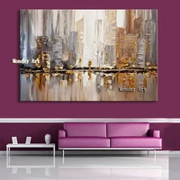 100 hand paintedmodern nordic abstract posters and fashion gold art canvas painting wall pictures for living room decor cuadros